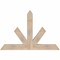 Ekena Millwork Saratoga Smooth Timber Gable Bracket, Douglas Fir, 60"W x 40"H x 5 1/2"D x 5 1/2"F, 16/12 Pitch GBW060X40X0606SAR00SDF - alternate 1
